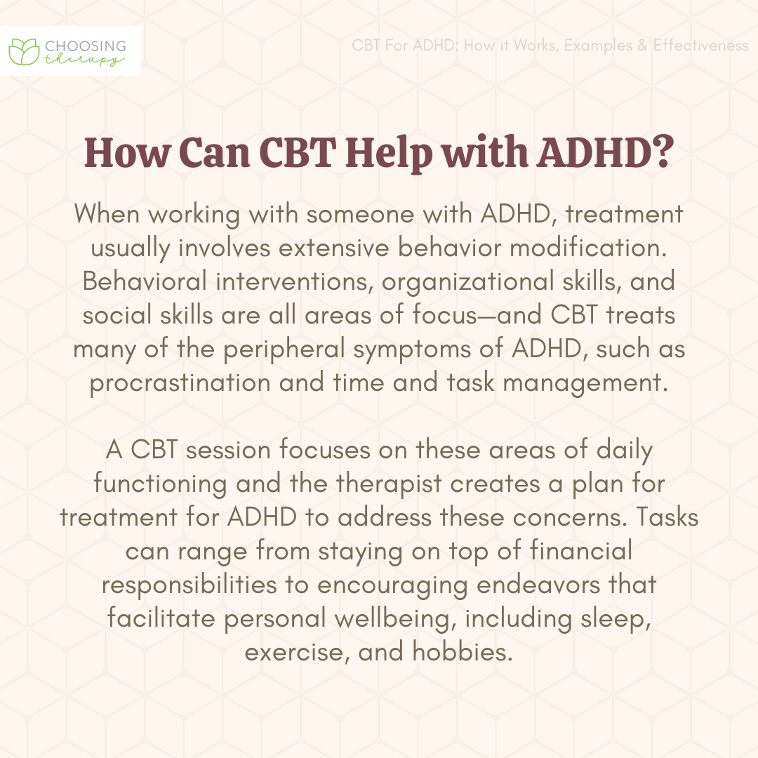How Can CBT Help with ADHD?
