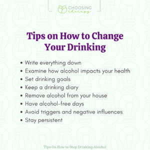 Tips on How to Change Your Drinking
