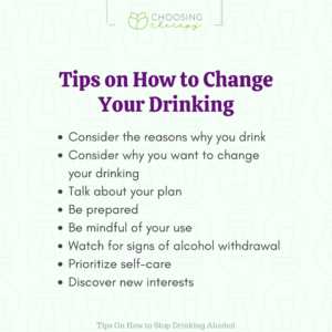 Tips on How to Change Your Drinking
