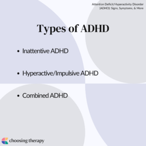 Types of ADHD