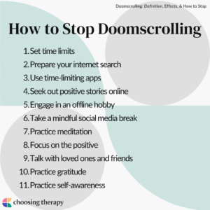 How to Stop Doomscrolling