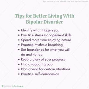 Tips for Better Living with Bipolar Disorder