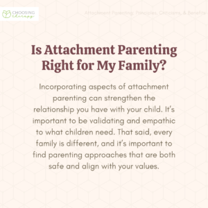Is Attachment Parenting Right for My Family?