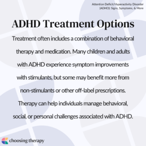 ADHD Treatment Options