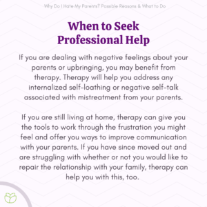 When to Seek Professional Help