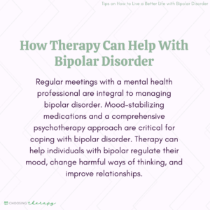 How Therapy Can Help With Bipolar Disorder