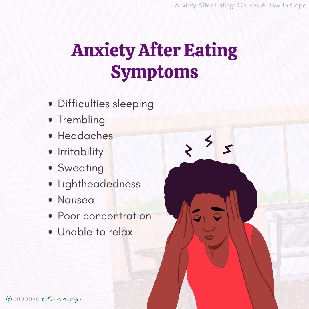 Anxiety After Eating Symptoms