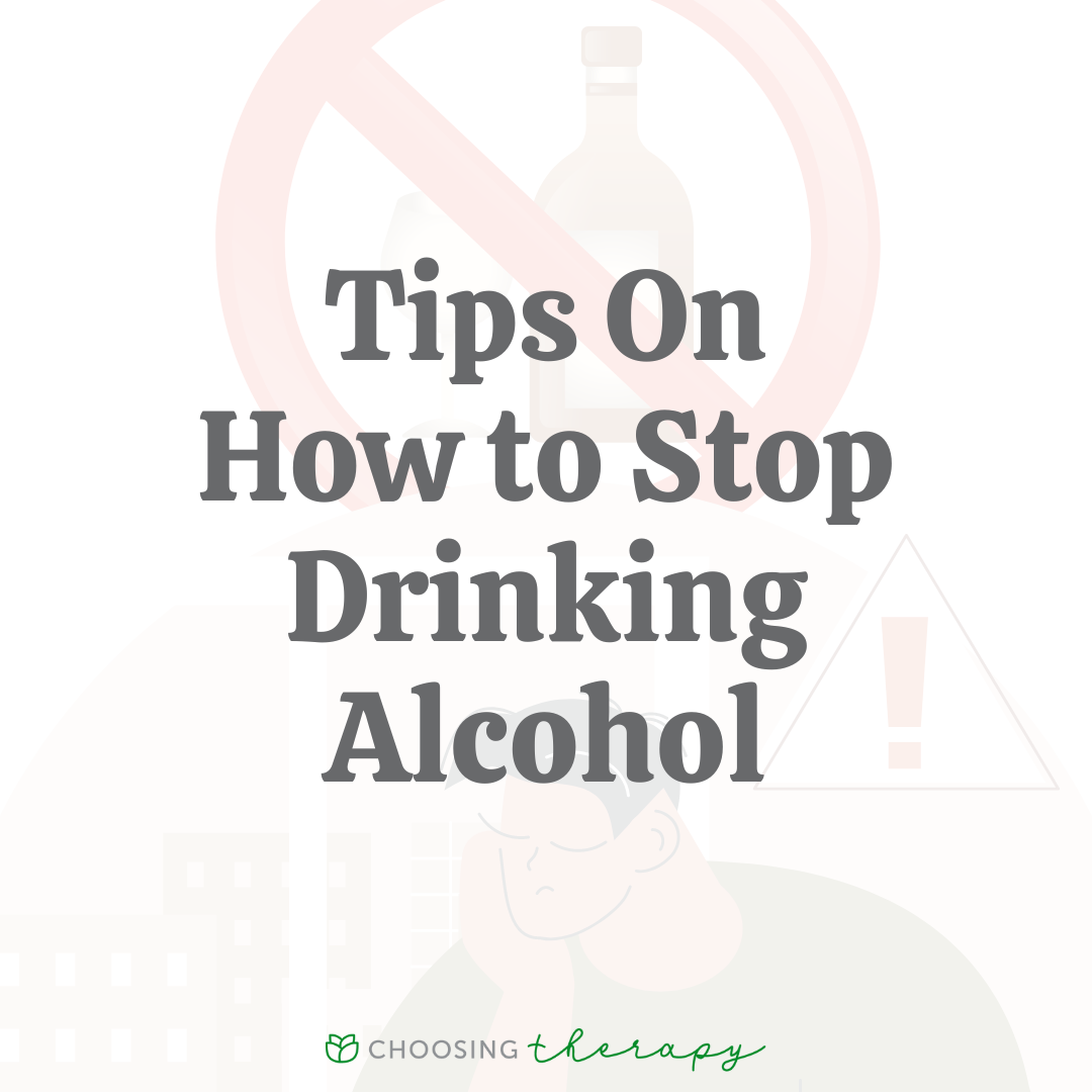 CCFA's Top Tips on How to Stop Drinking Alcohol for Good
