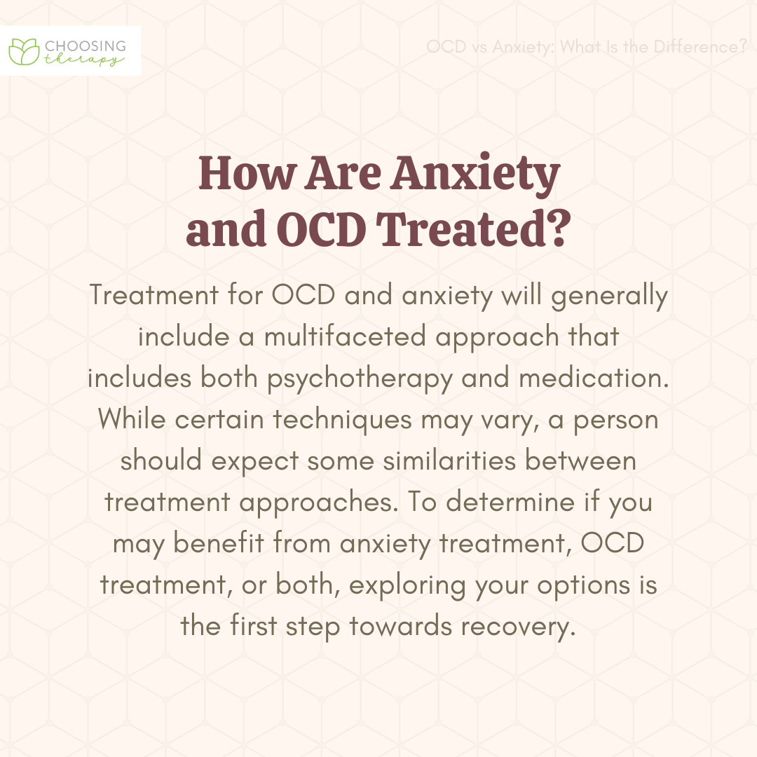 How Are Anxiety and OCD Treated