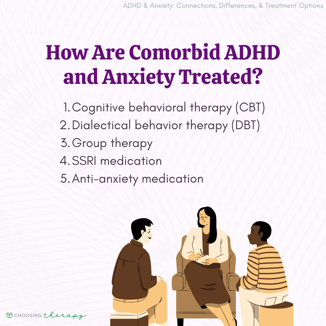 How Are Comorbid ADHD and Anxiety Treated