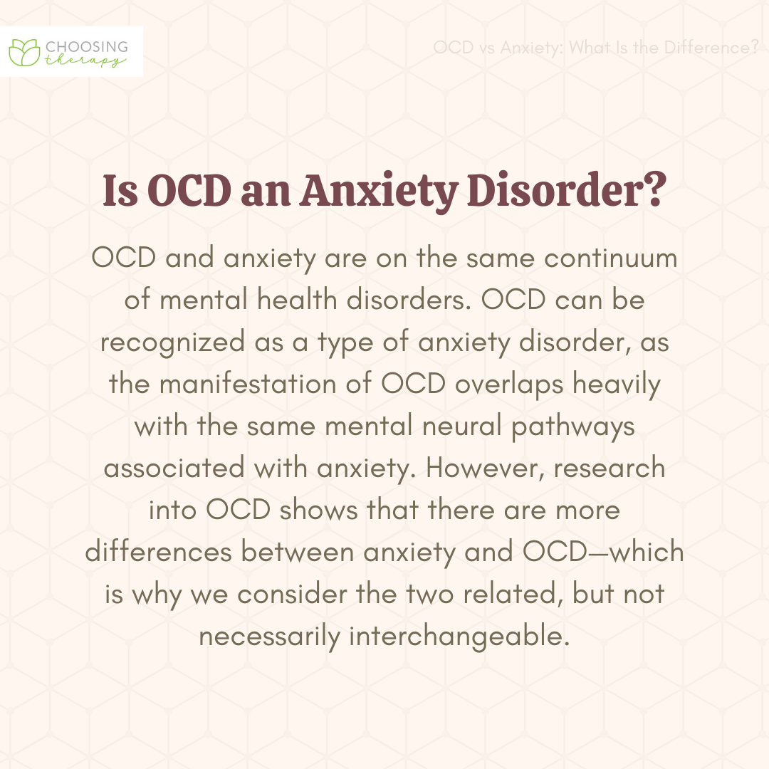 Is OCD an Axiety Disorder
