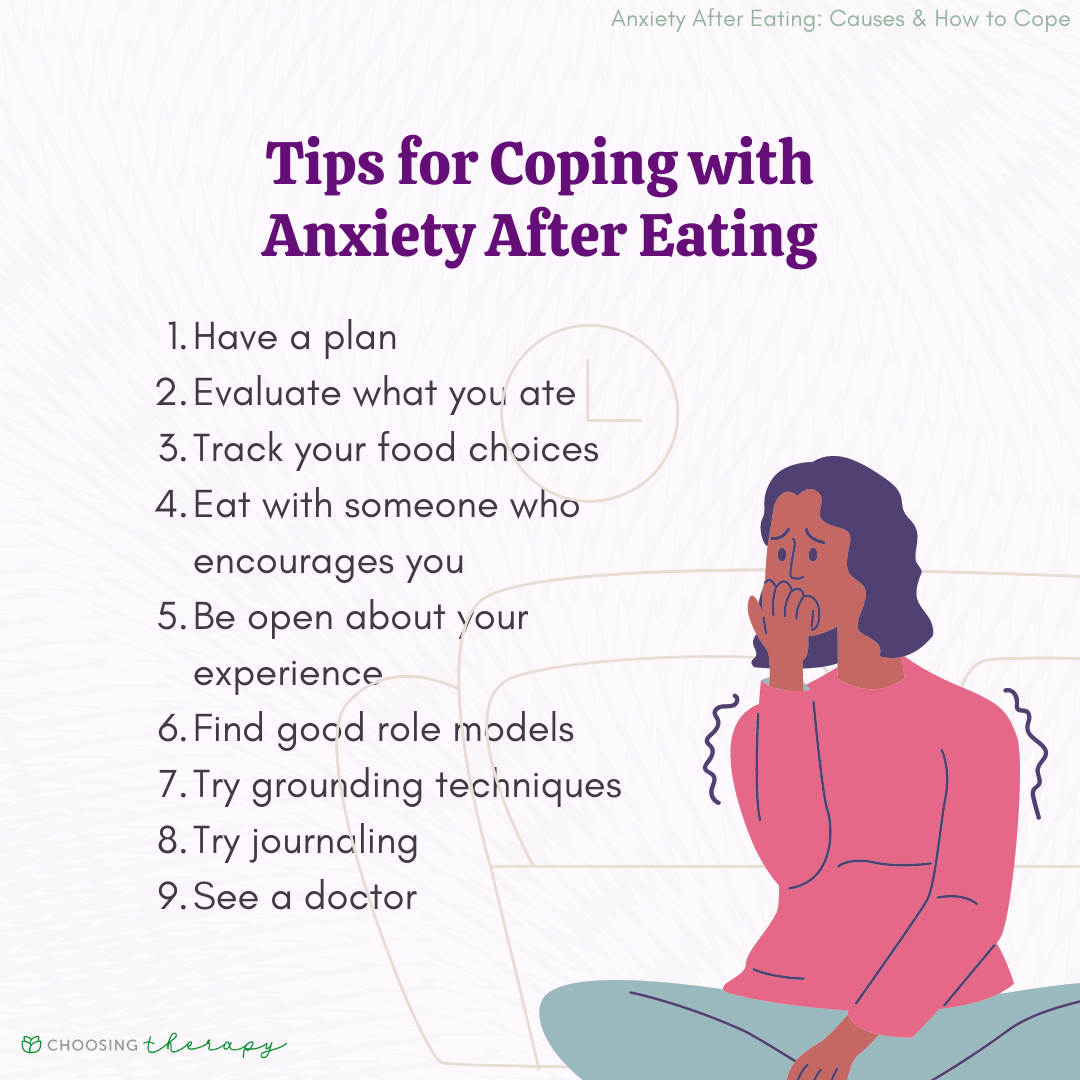 Tips for Coping with Anxiety After Eating