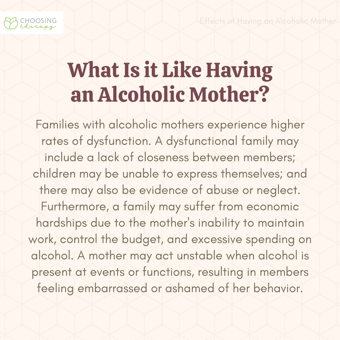 college essay alcoholic mother