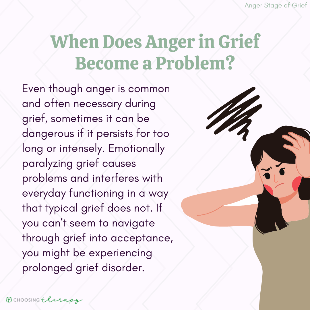 When Does Anger in Grief Become a Problem