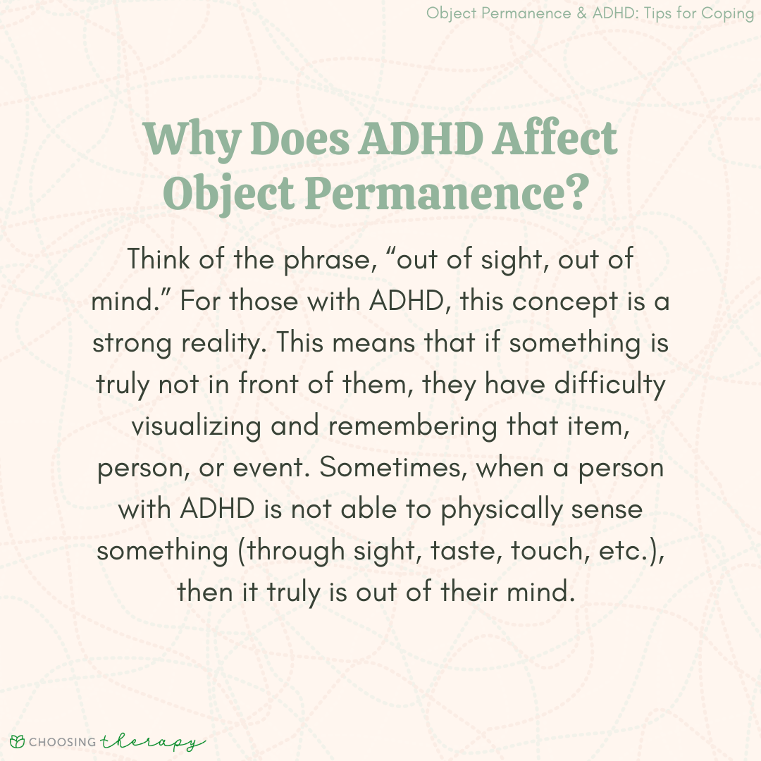 Object Permanence ADHD