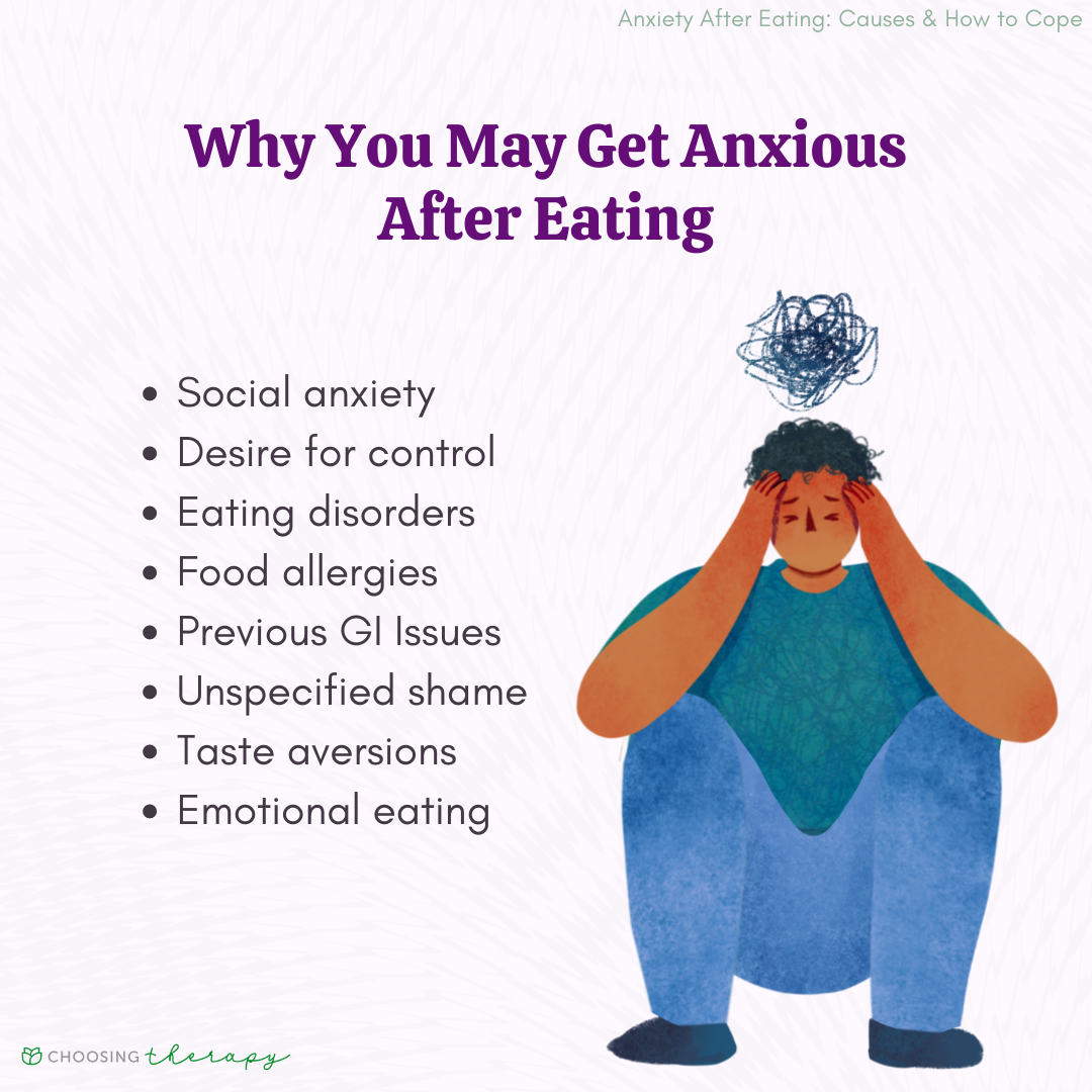 Why You May Get Anxious After Eating
