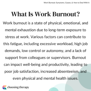 What Is Work Burnout?