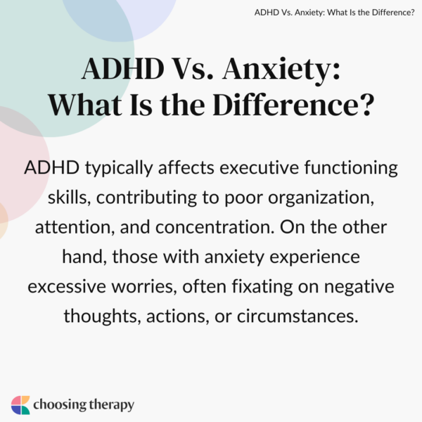 ADHD & Anxiety: What Is the Difference?