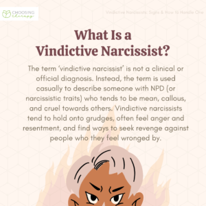 What Is a Vindictive Narcissist?