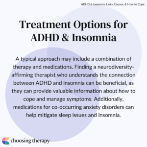 Treatment for ADHD & Insomnia