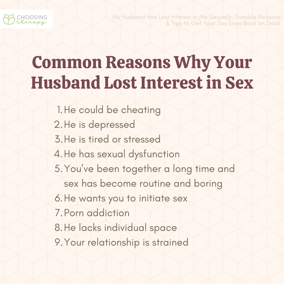 9 Reasons Your Husband Is Not Interested in photo