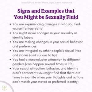 Signs and Examples That You Might Be Sexually Fluid