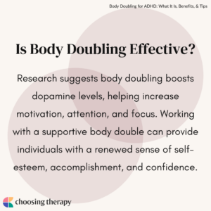 Is Body Doubling for ADHD Effective?