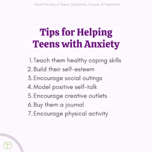 Tips for Helping Teens With Anxiety