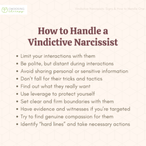 How to Handle a Vindictive Narcissist