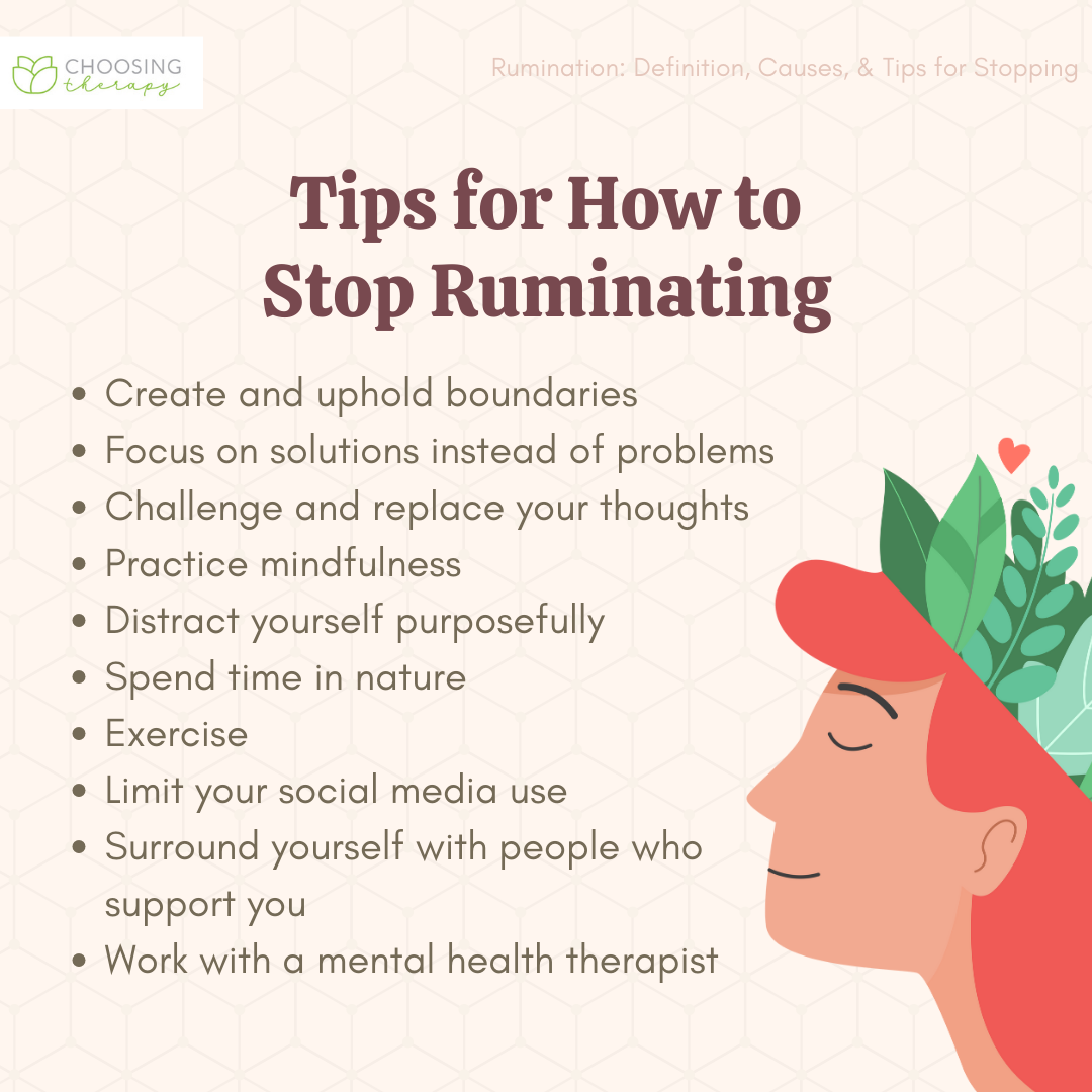 Tips for How to Stop Ruminating
