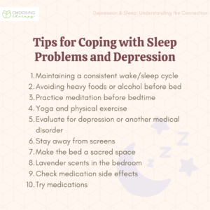 Tips for Coping With Sleep Problems & Depression Symptoms