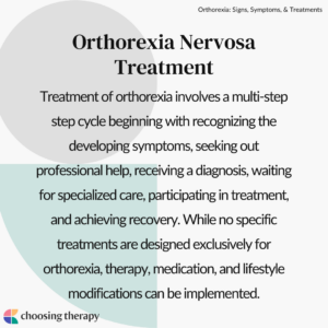 Orthorexia Nervosa Treatment