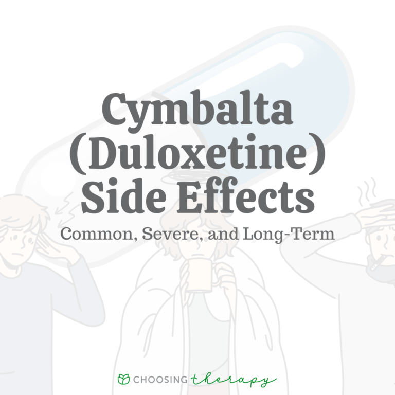 Cymbalta (Duloxetine) Side Effects_ Common_ Severe_ _ Long-Term