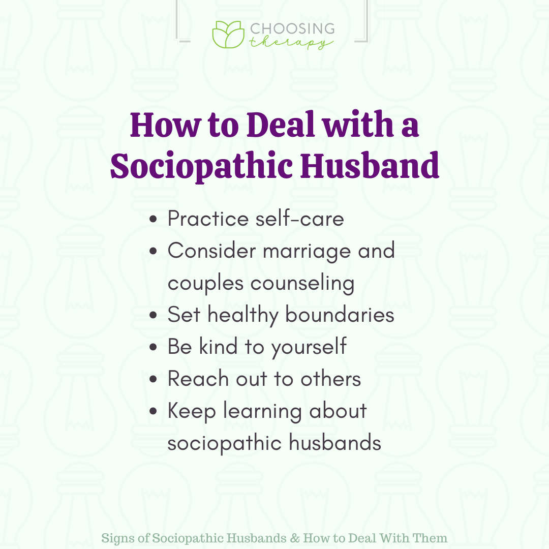 Tips for Choosing to Leave a Sociopathic Husband