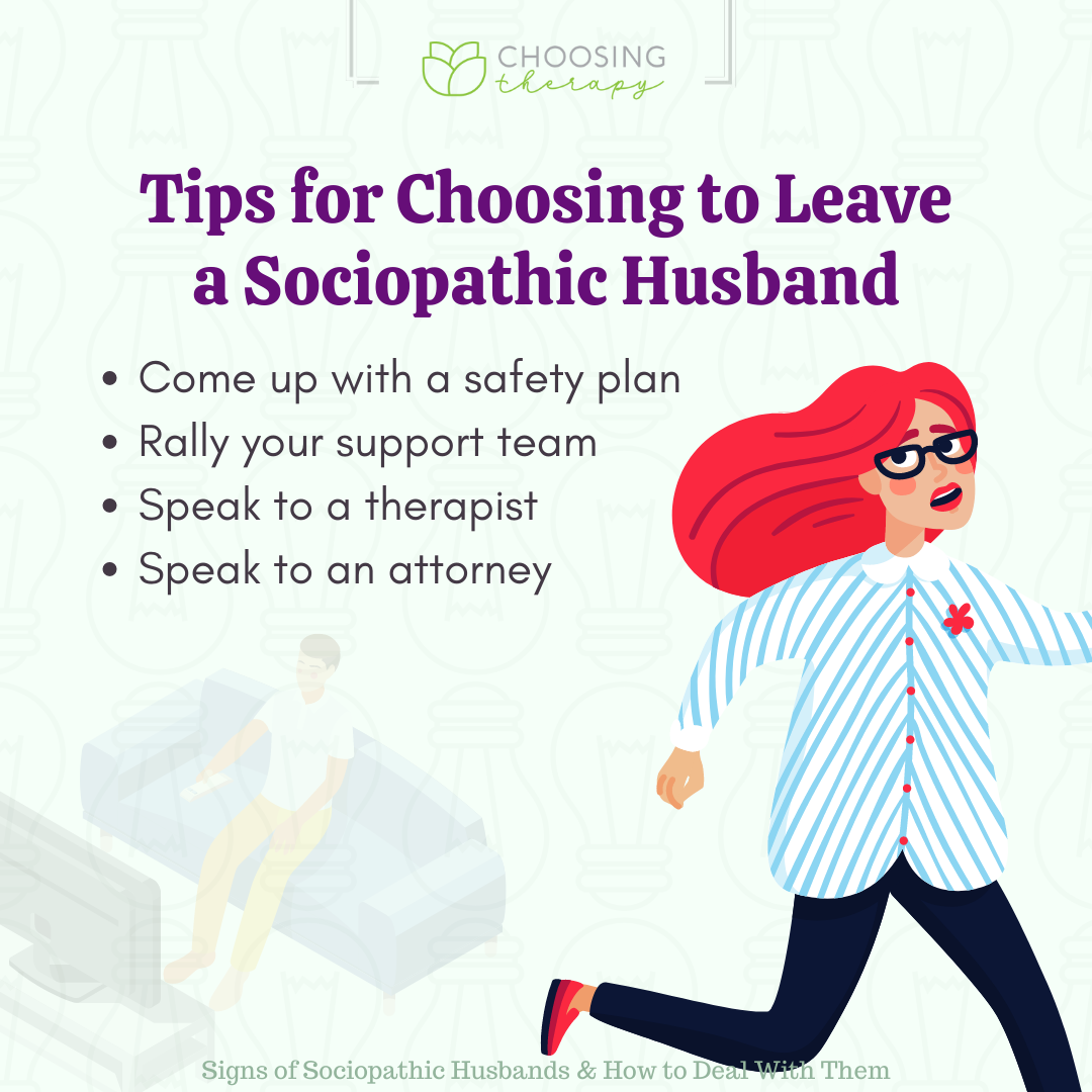 Tips for Choosing to Leave a Sociopathic Husband