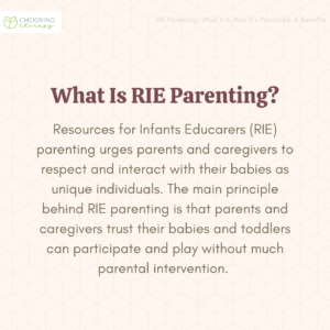 What Is RIE Parenting?