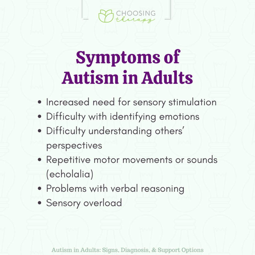 Signs & Symptoms of Autism in Adults