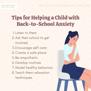 Tips for Helping a Child With Back-to-School Anxiety