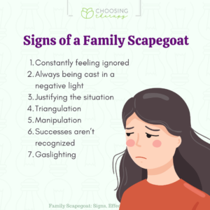 Signs of a Family Scapegoat