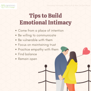 Tips to Build Emotional Intimacy