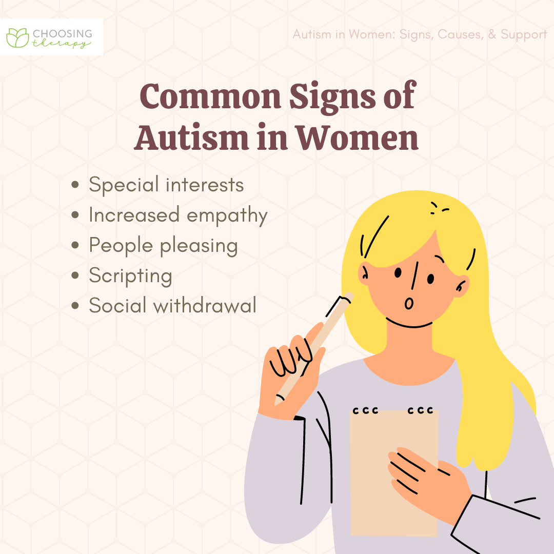Signs Of Autism In Adult Women