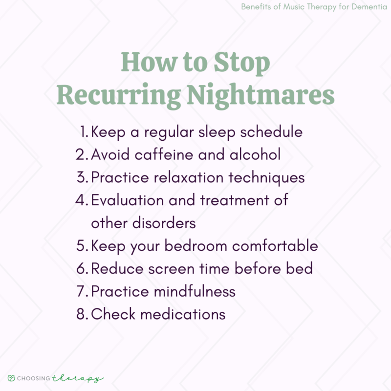 How to Cope with Recurring Nightmares