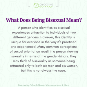 What Does Being Bisexual Mean?