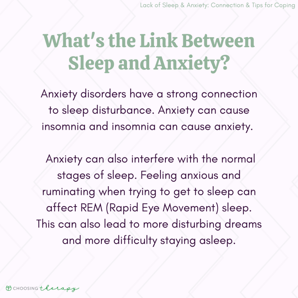 Can a Lack of Sleep Cause Anxiety?
