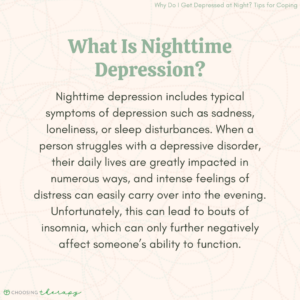 What Is Nighttime Depression?