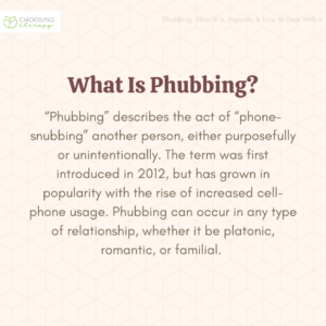 What Is Phubbing