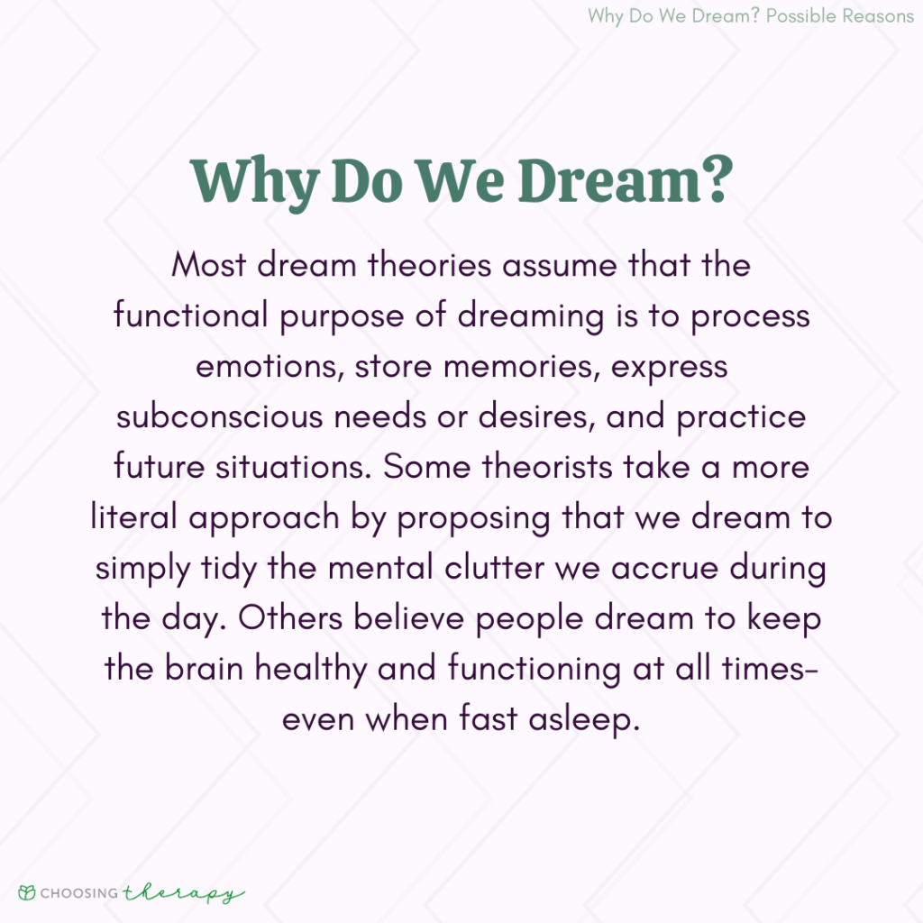 Why Do I Keep Having Dreams Of Fighting People 18 Theories on Why We Dream at Night