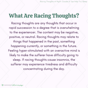 What Are Racing Thoughts?