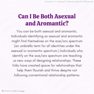 Can I Be Both Asexual & Aromantic?
