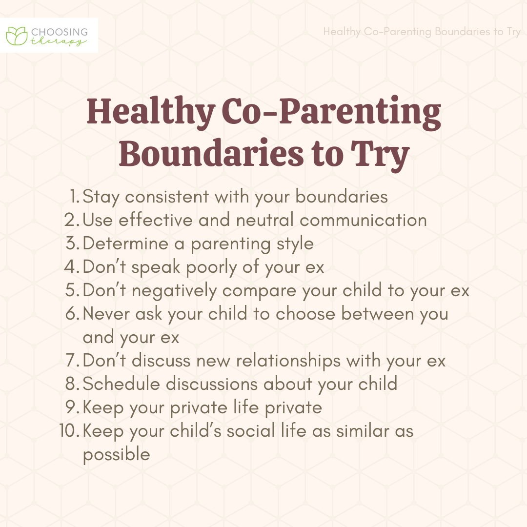 How To Set Healthy Co Parenting Boundaries